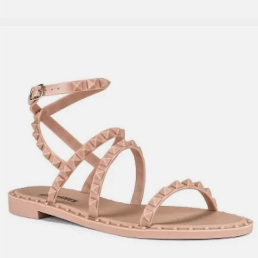 Steve Madden Travel-J Strappy Sandals - blush